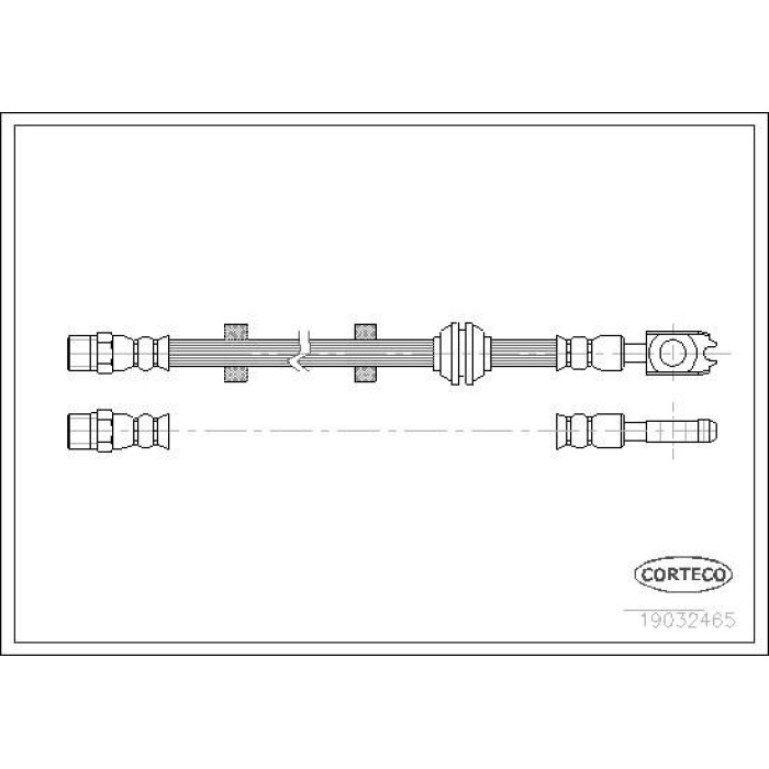 Corteco 19032465 Bremsschlauch