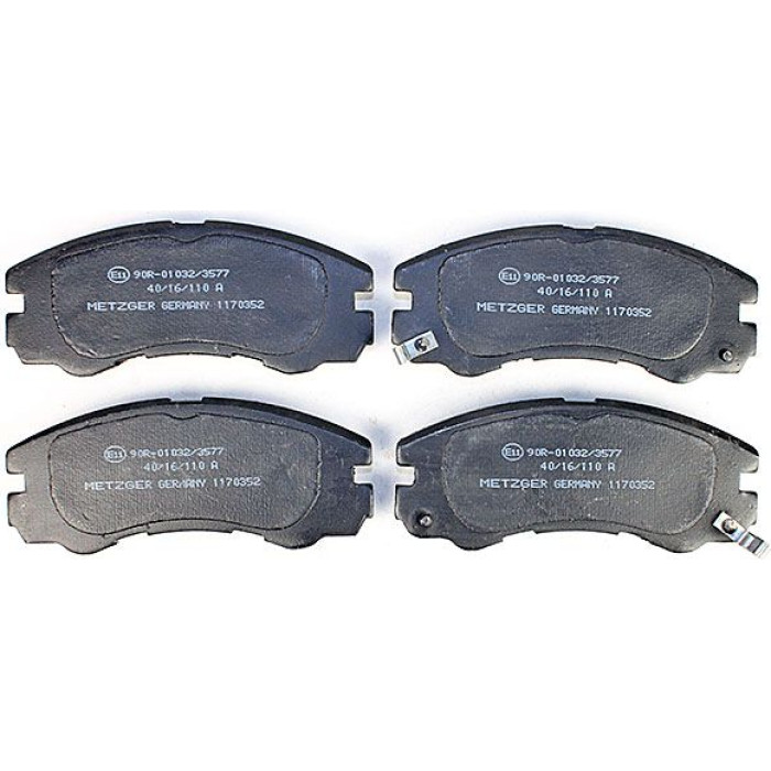 Metzger 1170352 Bremsbelagsatz, Scheibenbremse Metzger 1170352 Bremsbelagsatz, Scheibenbremse