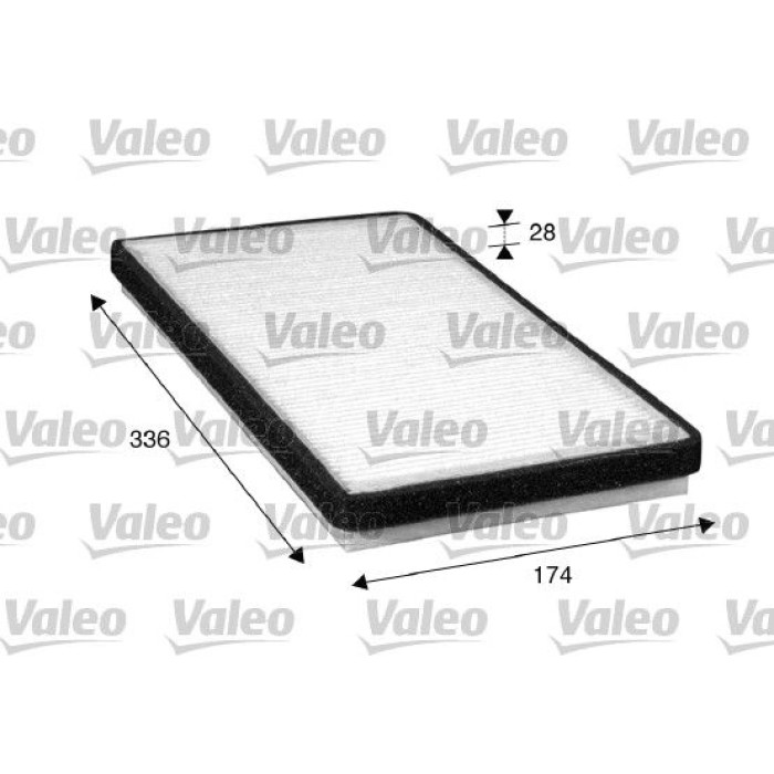 Valeo 716016 Filter, Innenraumluft CLIMFILTER COMFORT Valeo 716016 Filter, Innenraumluft CLIMFILTER COMFORT