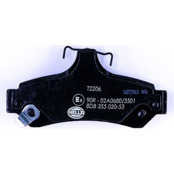 Hella 8DB 355 020-531 Bremsbelagsatz, Scheibenbremse Hella 8DB 355 020-531 Bremsbelagsatz, Scheibenbremse
