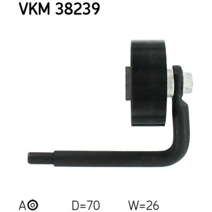 SKF VKM 38239 Spannrolle, Keilrippenriemen SKF VKM 38239 Spannrolle, Keilrippenriemen