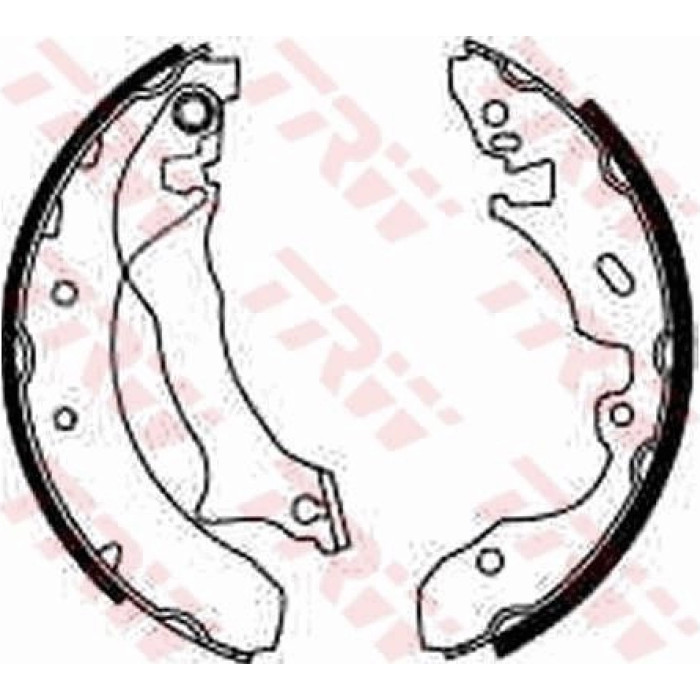 TRW GS8536 Bremsbackensatz TRW GS8536 Bremsbackensatz