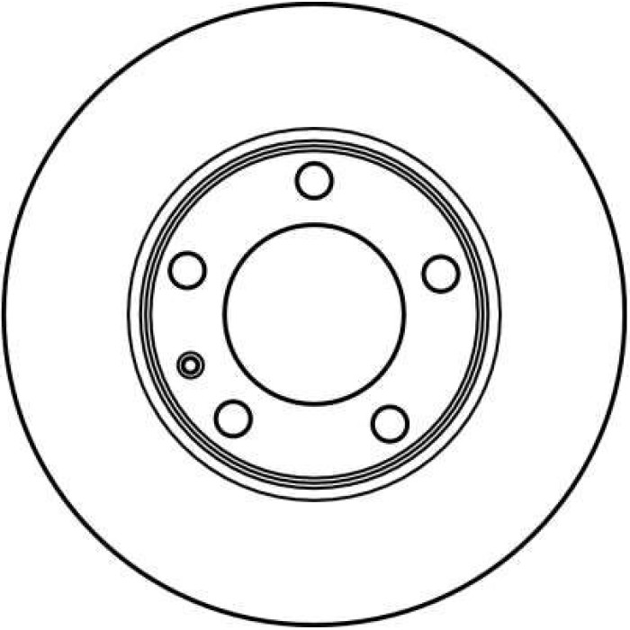 TRW DF2553 Bremsscheibe TRW DF2553 Bremsscheibe