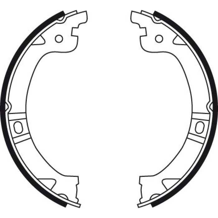 TRW GS8759 Bremsbackensatz, Feststellbremse TRW GS8759 Bremsbackensatz, Feststellbremse