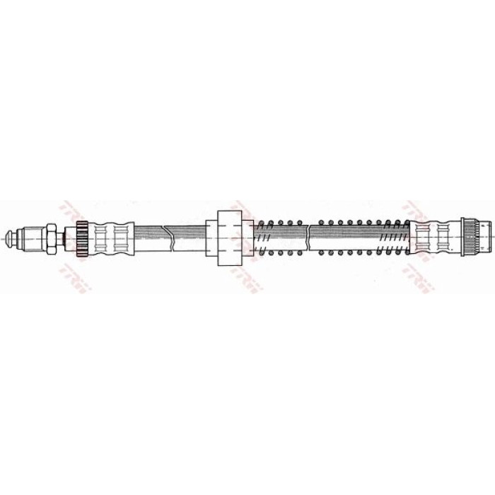 TRW PHB186 Bremsschlauch TRW PHB186 Bremsschlauch