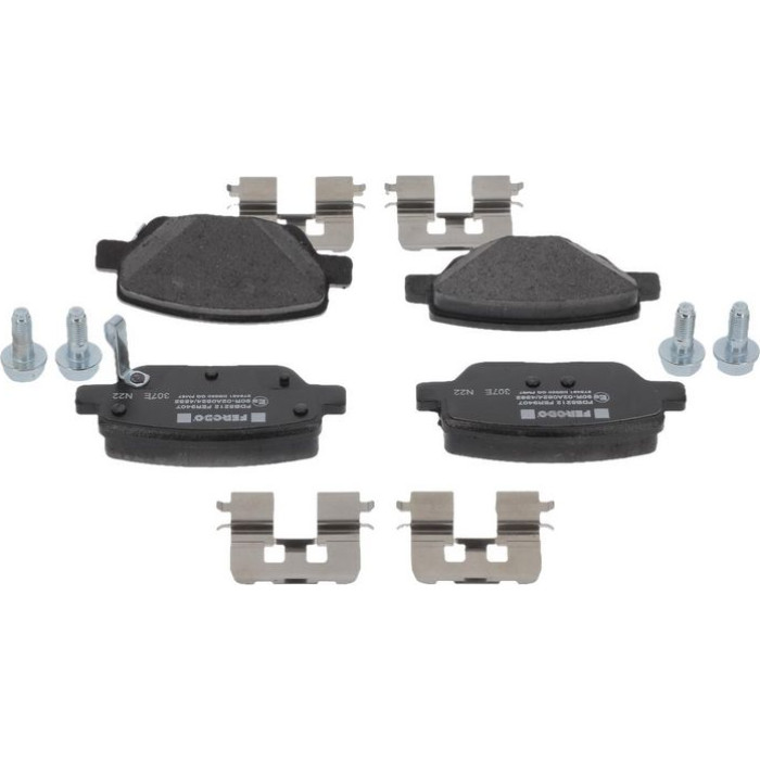 Ferodo FDB5212 Bremsbelagsatz, Scheibenbremse PREMIER ECO FRICTION Ferodo FDB5212 Bremsbelagsatz, Scheibenbremse PREMIER ECO FRICTION