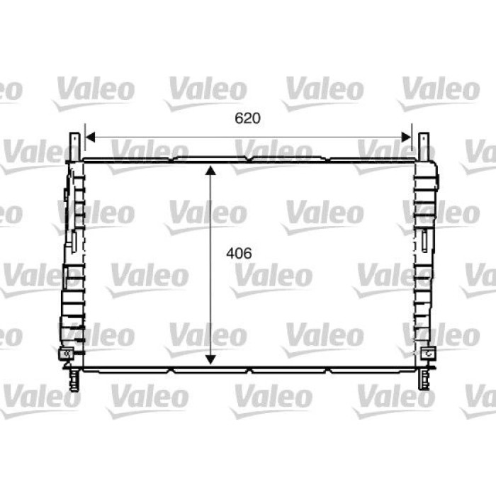Valeo 734286 Kühler, Motorkühlung Valeo 734286 Kühler, Motorkühlung