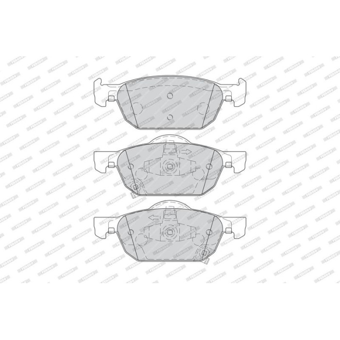 Ferodo FDB4269 Bremsbelagsatz, Scheibenbremse PREMIER ECO FRICTION Ferodo FDB4269 Bremsbelagsatz, Scheibenbremse PREMIER ECO FRICTION