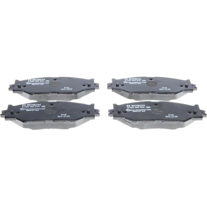 BOSCH 0 986 494 316 Bremsbelagsatz, Scheibenbremse BOSCH 0 986 494 316 Bremsbelagsatz, Scheibenbremse
