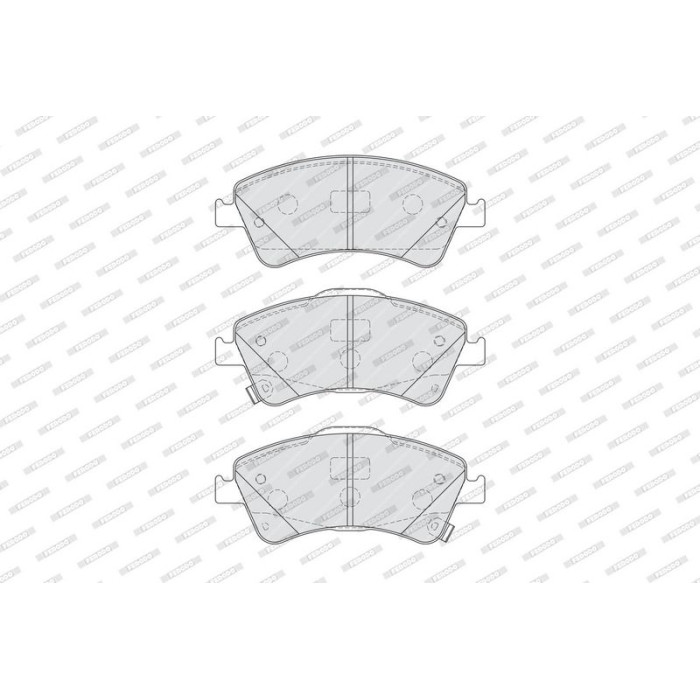 Ferodo FDB4047 Bremsbelagsatz, Scheibenbremse PREMIER ECO FRICTION