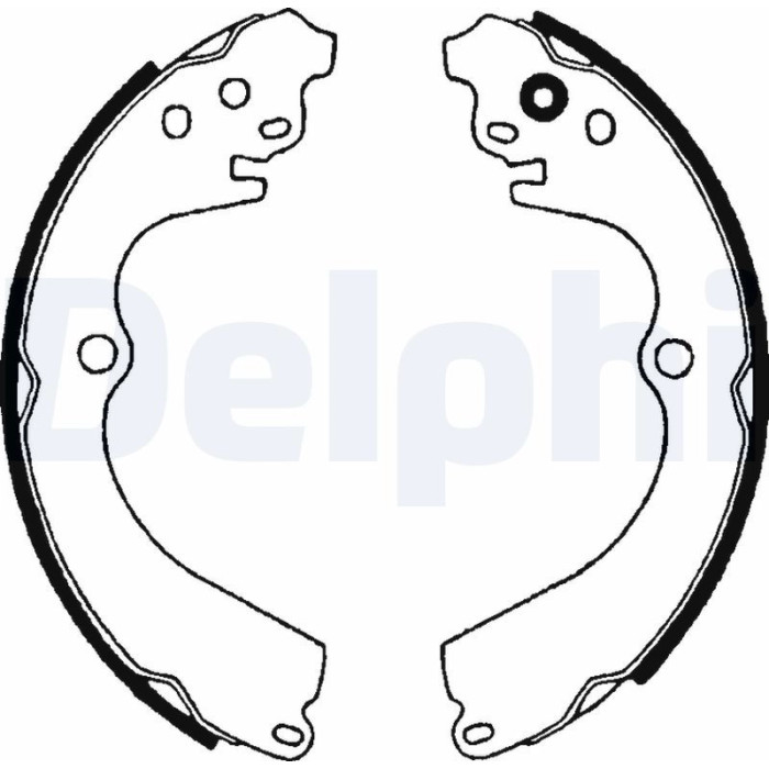 Delphi LS1604 Bremsbackensatz Delphi LS1604 Bremsbackensatz