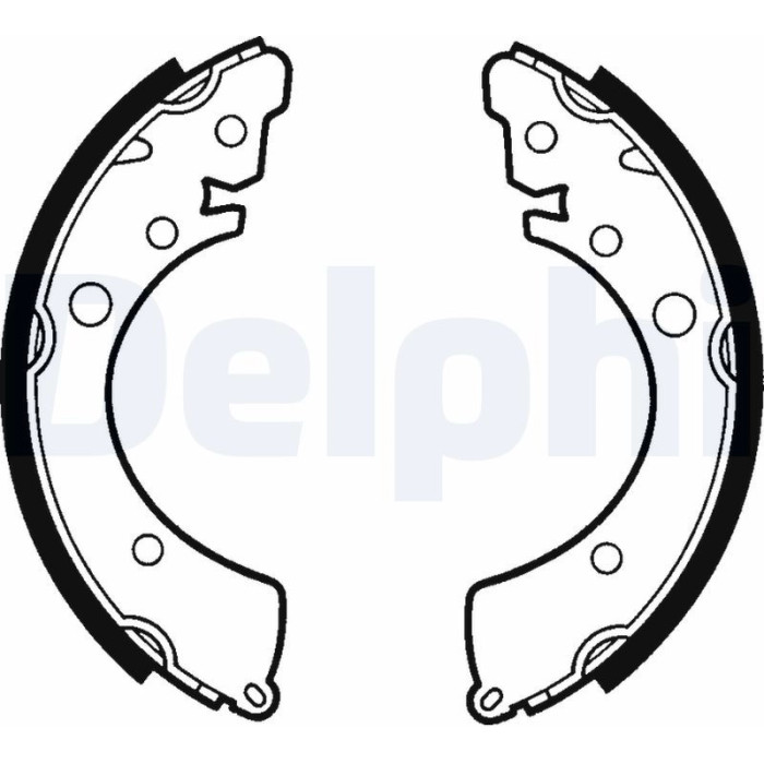 Delphi LS1417 Bremsbackensatz