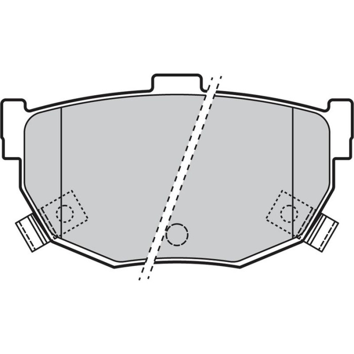 Valeo 598817 Bremsbelagsatz, Scheibenbremse