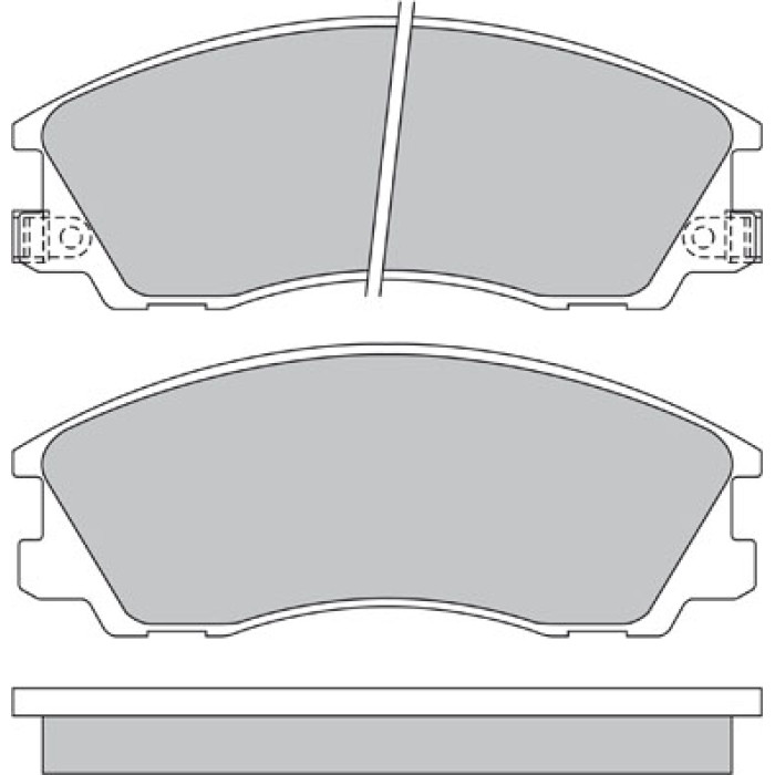 Metzger 1170611 Bremsbelagsatz, Scheibenbremse Metzger 1170611 Bremsbelagsatz, Scheibenbremse
