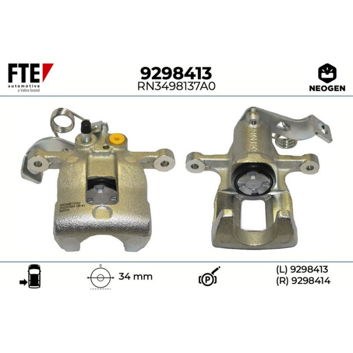 FTE 9298413 Bremssattel NEOGEN FTE 9298413 Bremssattel NEOGEN