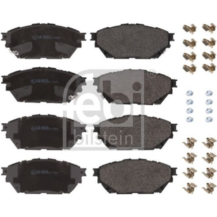 febi bilstein 196126 Bremsbelagsatz, Scheibenbremse febi bilstein 196126 Bremsbelagsatz, Scheibenbremse