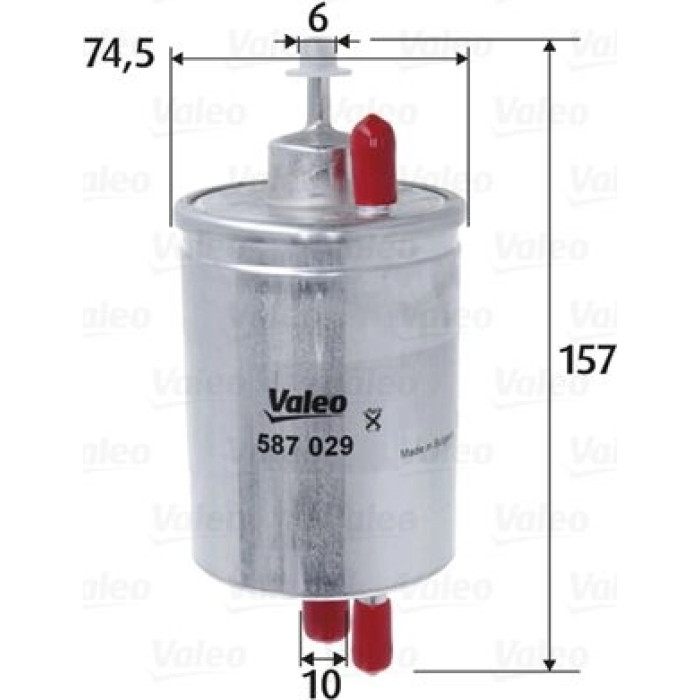 Valeo 587029 Kraftstofffilter Valeo 587029 Kraftstofffilter
