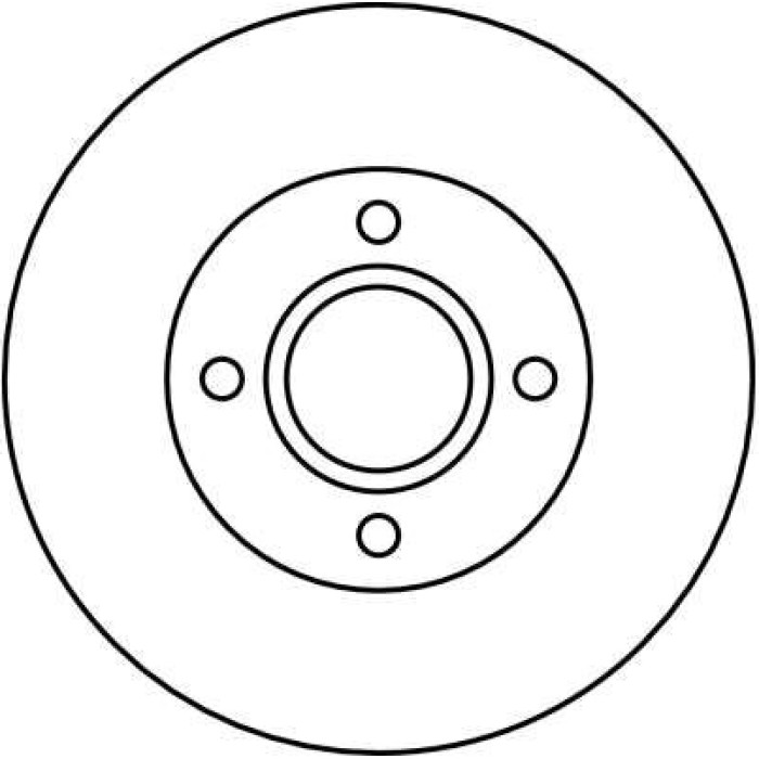 TRW DF4036 Bremsscheibe