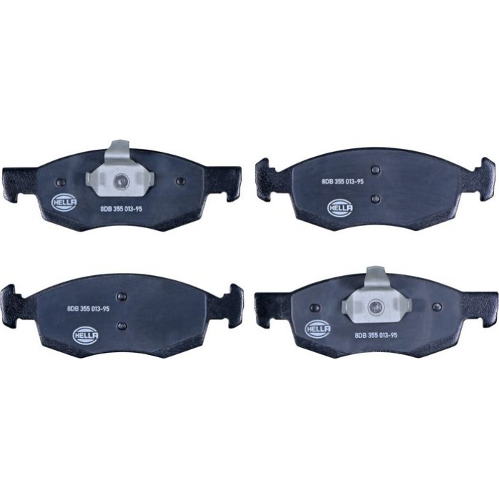 Hella 8DB 355 013-951 Bremsbelagsatz, Scheibenbremse