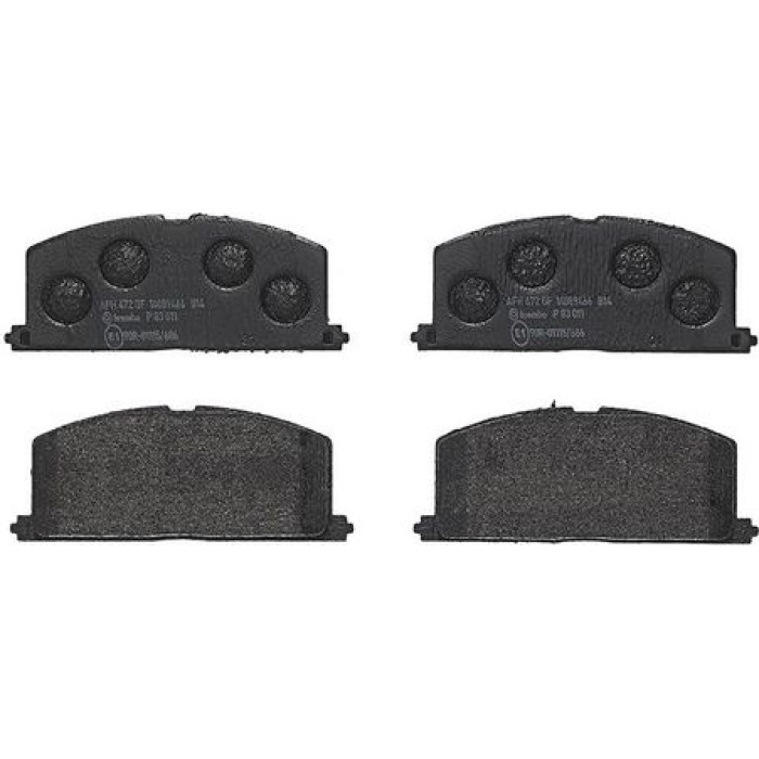 Brembo P 83 011 Bremsbelagsatz, Scheibenbremse PRIME LINE Brembo P 83 011 Bremsbelagsatz, Scheibenbremse PRIME LINE