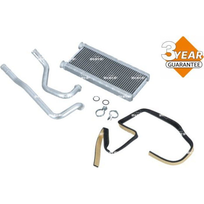 NRF 540007 Wärmetauscher, Innenraumheizung EASY FIT
