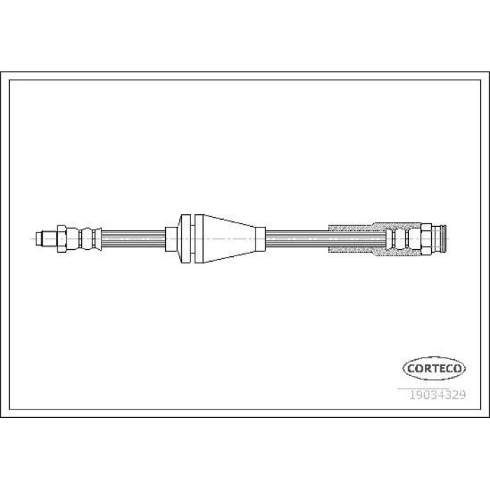 Corteco 19034329 Bremsschlauch