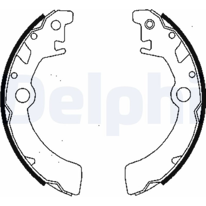 Delphi LS1846 Bremsbackensatz