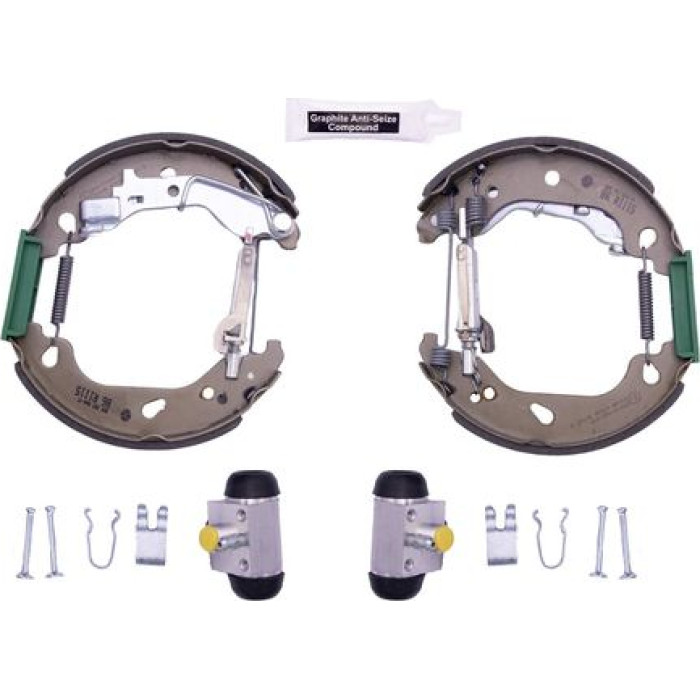 Hella 8DB 355 004-771 Bremsbackensatz Shoe Kit Pro Hella 8DB 355 004-771 Bremsbackensatz Shoe Kit Pro