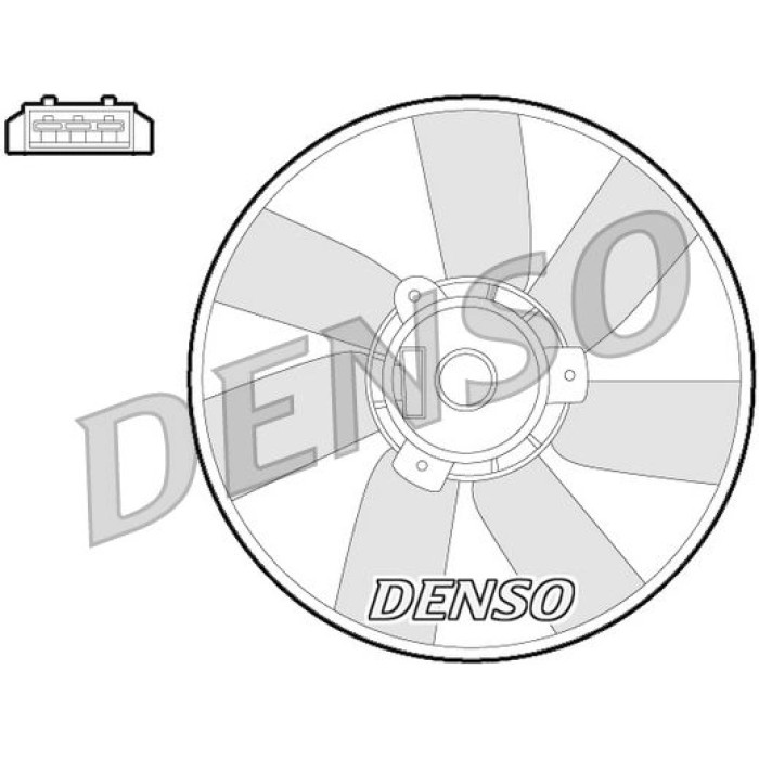 Denso DER32013 Lüfter, Motorkühlung