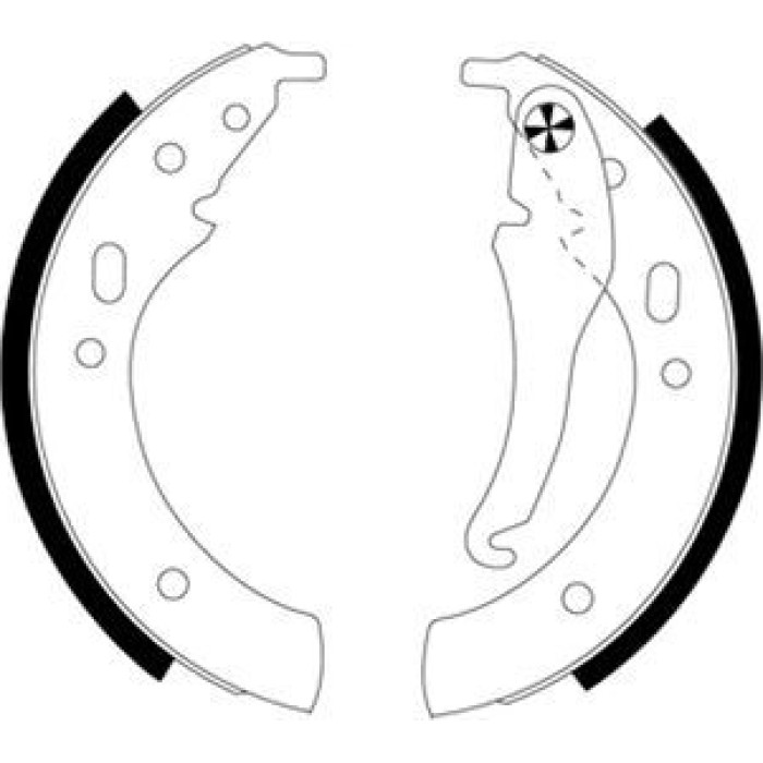 Textar 91006300 Bremsbackensatz Textar 91006300 Bremsbackensatz