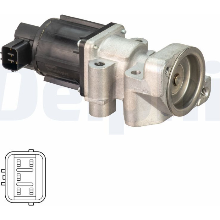 Delphi EG10524-12B1 AGR-Ventil Delphi EG10524-12B1 AGR-Ventil