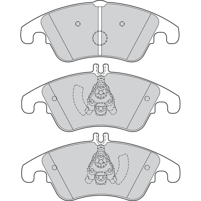 Valeo 302160 Bremsbelagsatz, Scheibenbremse ESSENTIAL