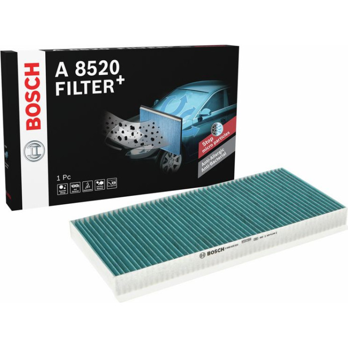 BOSCH 0 986 628 520 Innenraumfilter BOSCH 0 986 628 520 Innenraumfilter