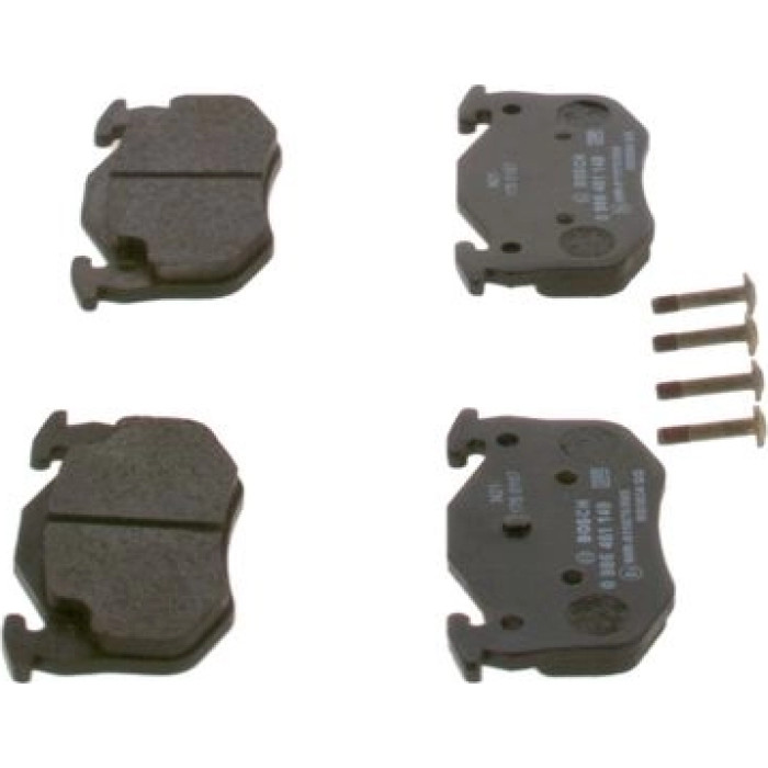 BOSCH 0 986 461 149 Bremsbelagsatz, Scheibenbremse BOSCH 0 986 461 149 Bremsbelagsatz, Scheibenbremse