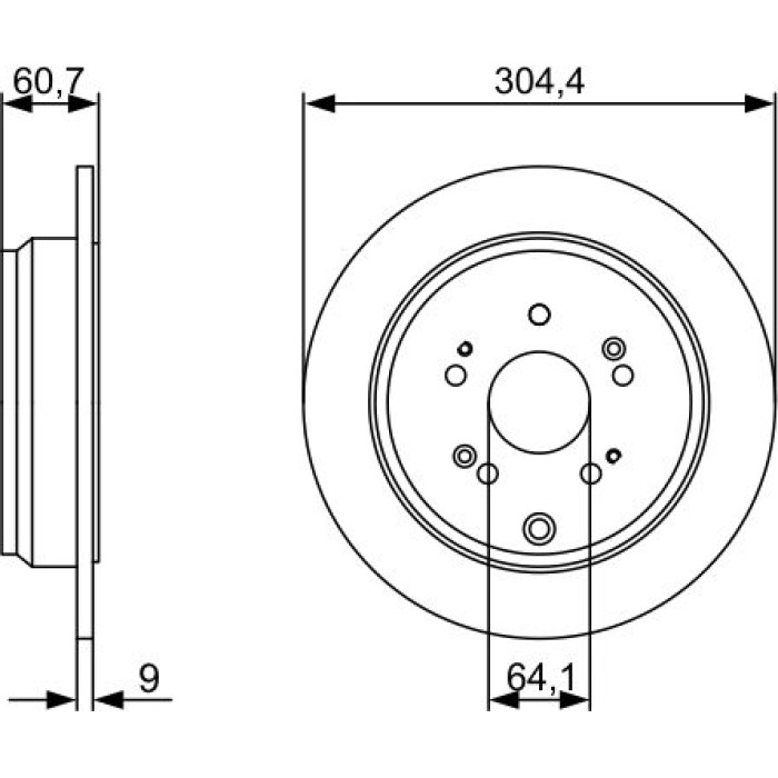 Bremsscheibe 0 986 479 V84