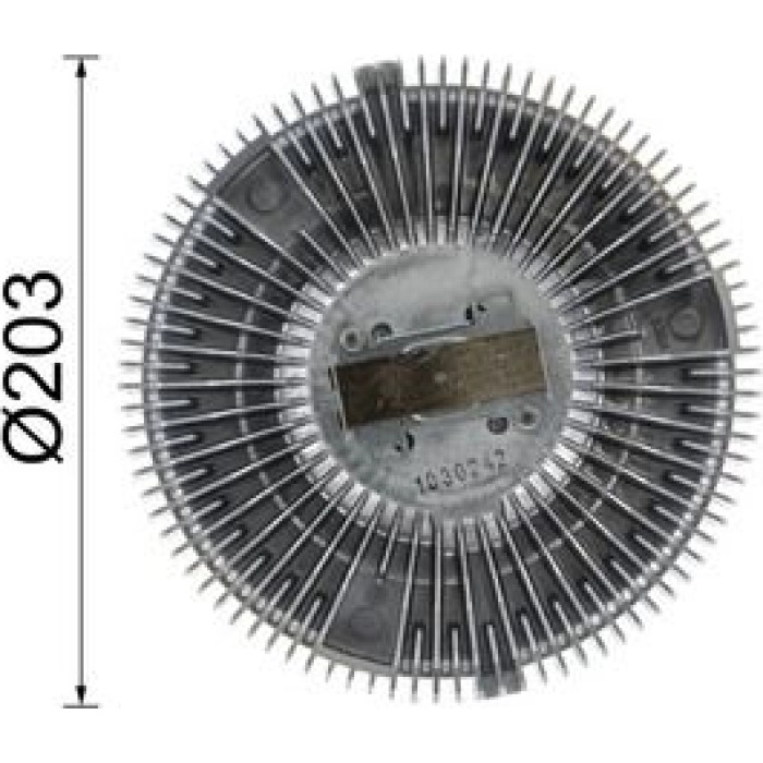 Kupplung, Kühlerlüfter CFC 37 000P Kupplung, Kühlerlüfter CFC 37 000P