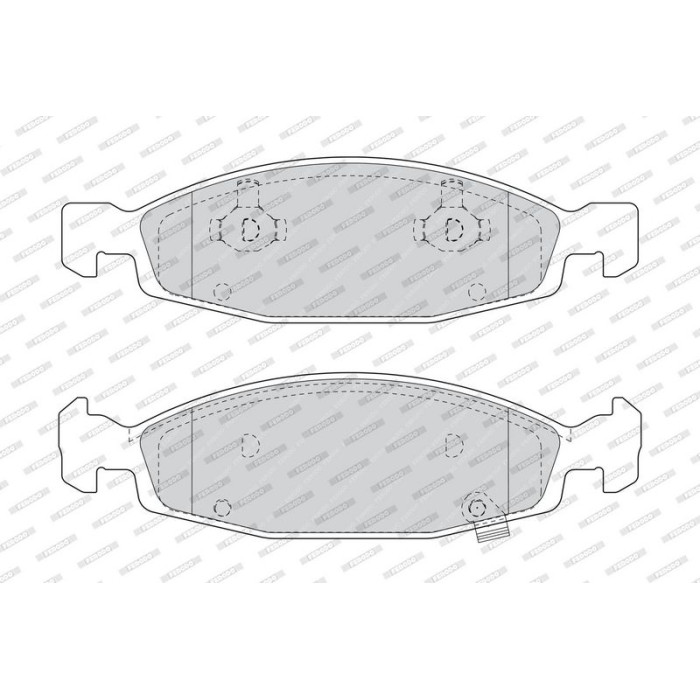 Ferodo FDB1523 Bremsbelagsatz, Scheibenbremse PREMIER ECO FRICTION Ferodo FDB1523 Bremsbelagsatz, Scheibenbremse PREMIER ECO FRICTION