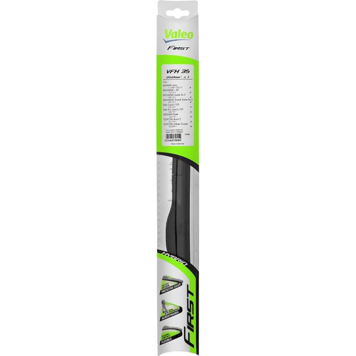 Valeo 575825 Wischblatt Scheibenwischer FIRST HYBRID Valeo 575825 Wischblatt Scheibenwischer FIRST HYBRID