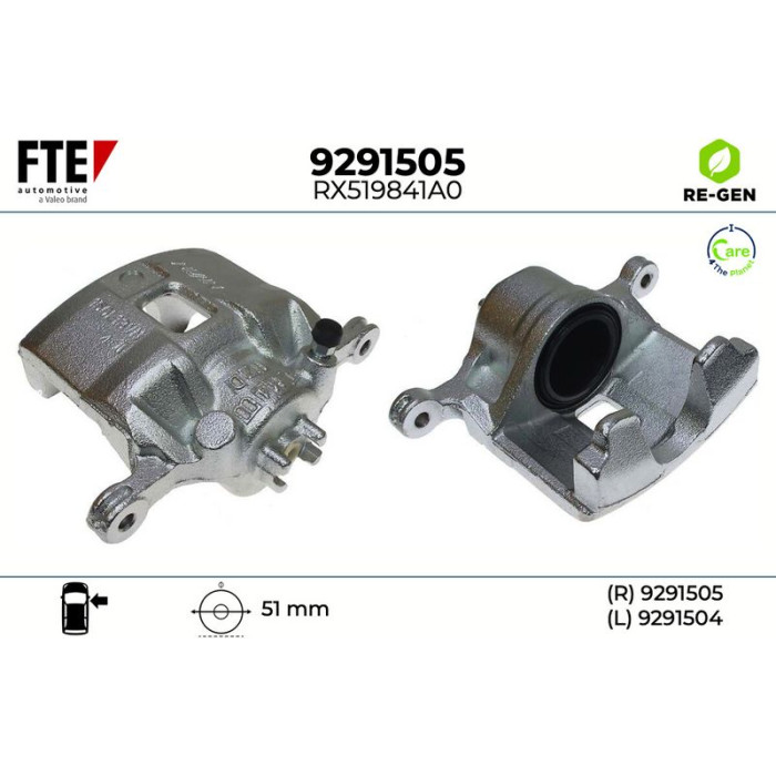 FTE 9291505 Bremssattel