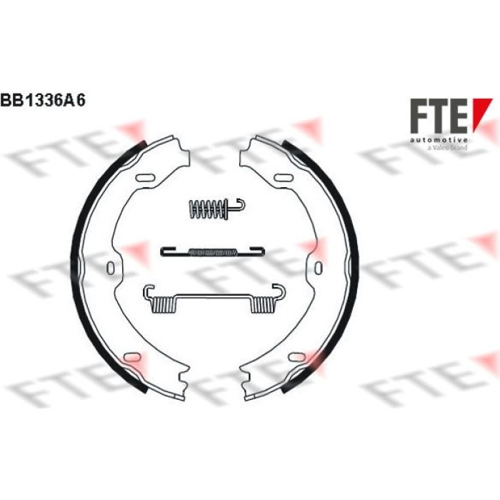 Bremsbackensatz, Feststellbremse 9100091 Bremsbackensatz, Feststellbremse 9100091
