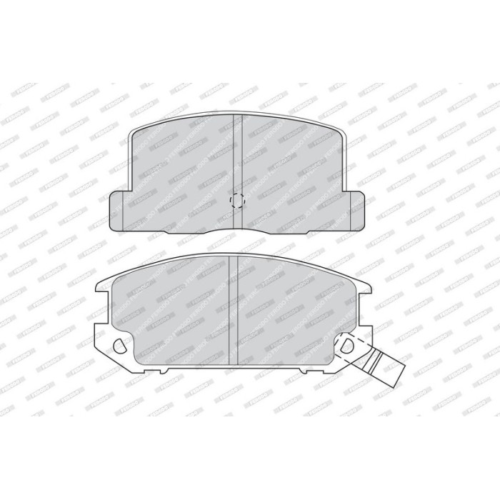 Ferodo FDB470 Bremsbelagsatz, Scheibenbremse PREMIER ECO FRICTION Ferodo FDB470 Bremsbelagsatz, Scheibenbremse PREMIER ECO FRICTION