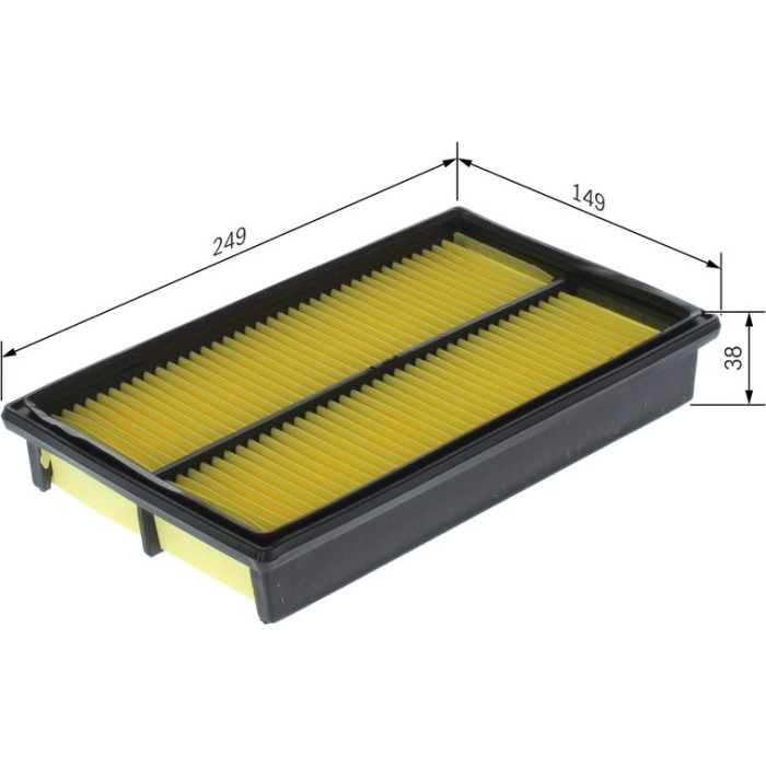 BOSCH 1 987 429 146 Luftfilter