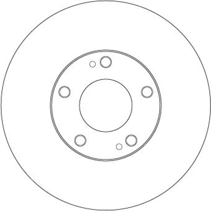 TRW DF7231 Bremsscheibe