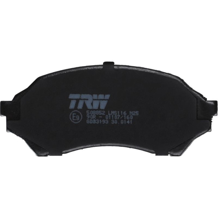 TRW GDB3193 Bremsbelagsatz, Scheibenbremse COTEC TRW GDB3193 Bremsbelagsatz, Scheibenbremse COTEC