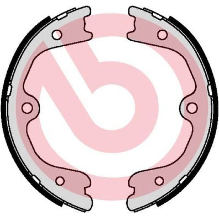 Brembo S 56 552 Bremsbackensatz, Feststellbremse ESSENTIAL LINE Brembo S 56 552 Bremsbackensatz, Feststellbremse ESSENTIAL LINE