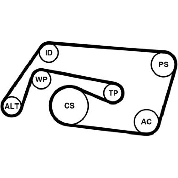 ContiTech 6PK2260K2 Keilrippenriemensatz ContiTech 6PK2260K2 Keilrippenriemensatz