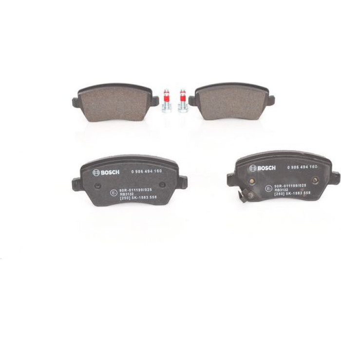 BOSCH 0 986 494 160 Bremsbelagsatz, Scheibenbremse BOSCH 0 986 494 160 Bremsbelagsatz, Scheibenbremse