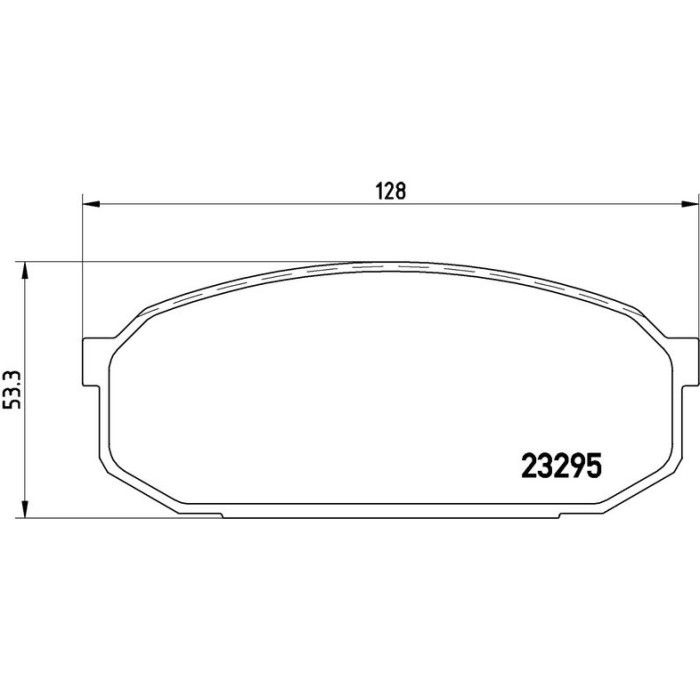 Brembo P 49 022 Bremsbelagsatz, Scheibenbremse PRIME LINE Brembo P 49 022 Bremsbelagsatz, Scheibenbremse PRIME LINE