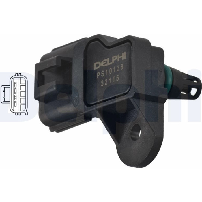 Delphi PS10138 Sensor, Saugrohrdruck Delphi PS10138 Sensor, Saugrohrdruck
