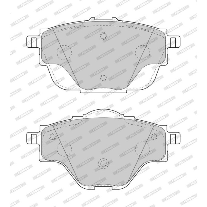 Ferodo FDB4766 Bremsbelagsatz, Scheibenbremse PREMIER ECO FRICTION Ferodo FDB4766 Bremsbelagsatz, Scheibenbremse PREMIER ECO FRICTION